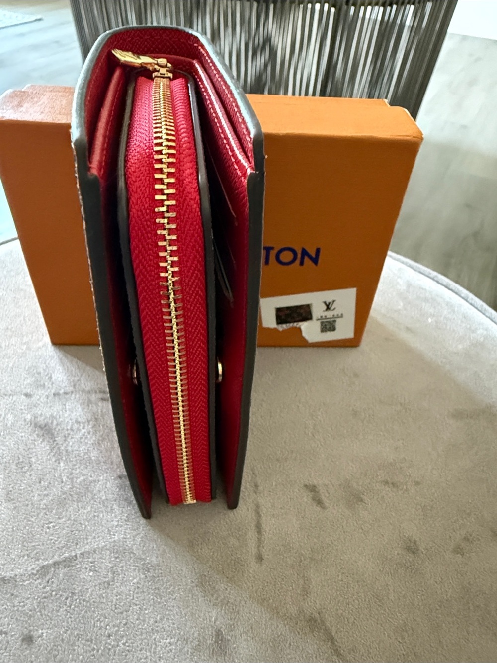 Louis Vuitton Brown Monogram Cherry Card Holder Wallet - Picture 7 of 13
